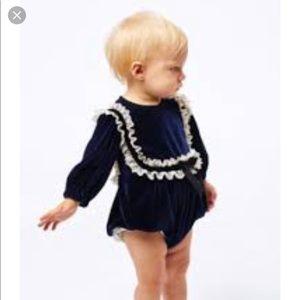 Baby romper Navy
